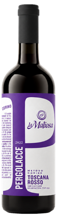 Vino rosso La Maliosa Pergolacce 2022 da uve Cannonau Gris in purezza